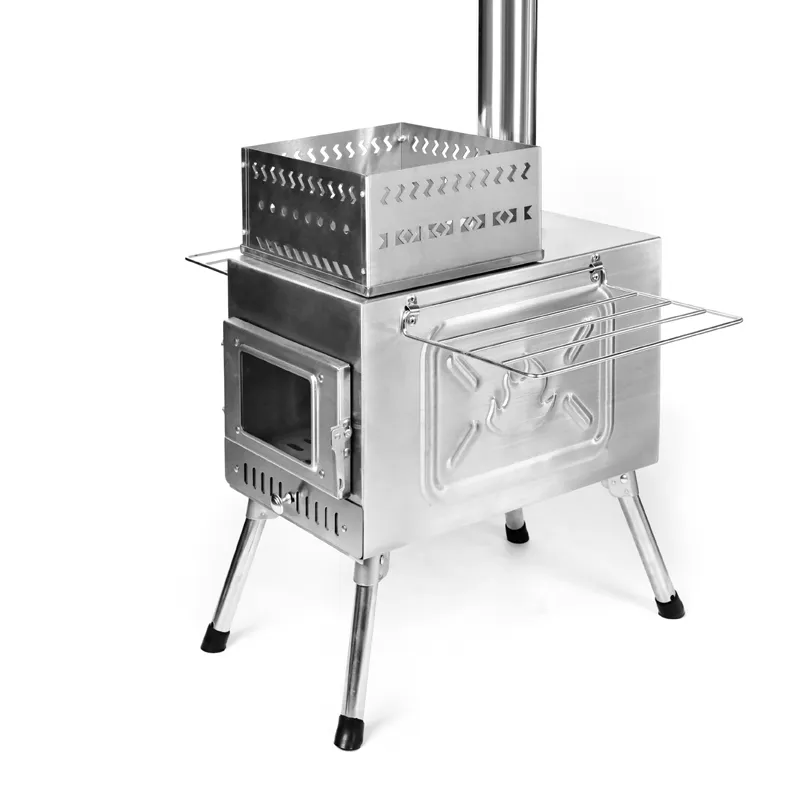 Small basket type sauna stove
